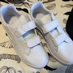 White Nike Kids shoes